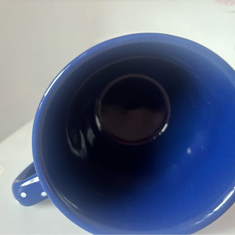 Blue Snowflake Ceramic Mugs - Picture 4 of 7